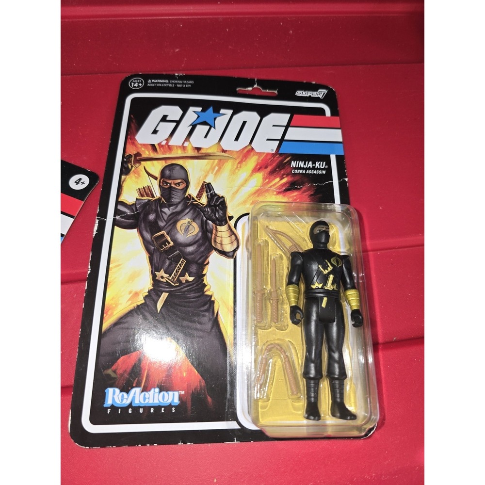 Super7 GI Joe ReAction Figures Ninja-Ku‎ Cobra Assassin